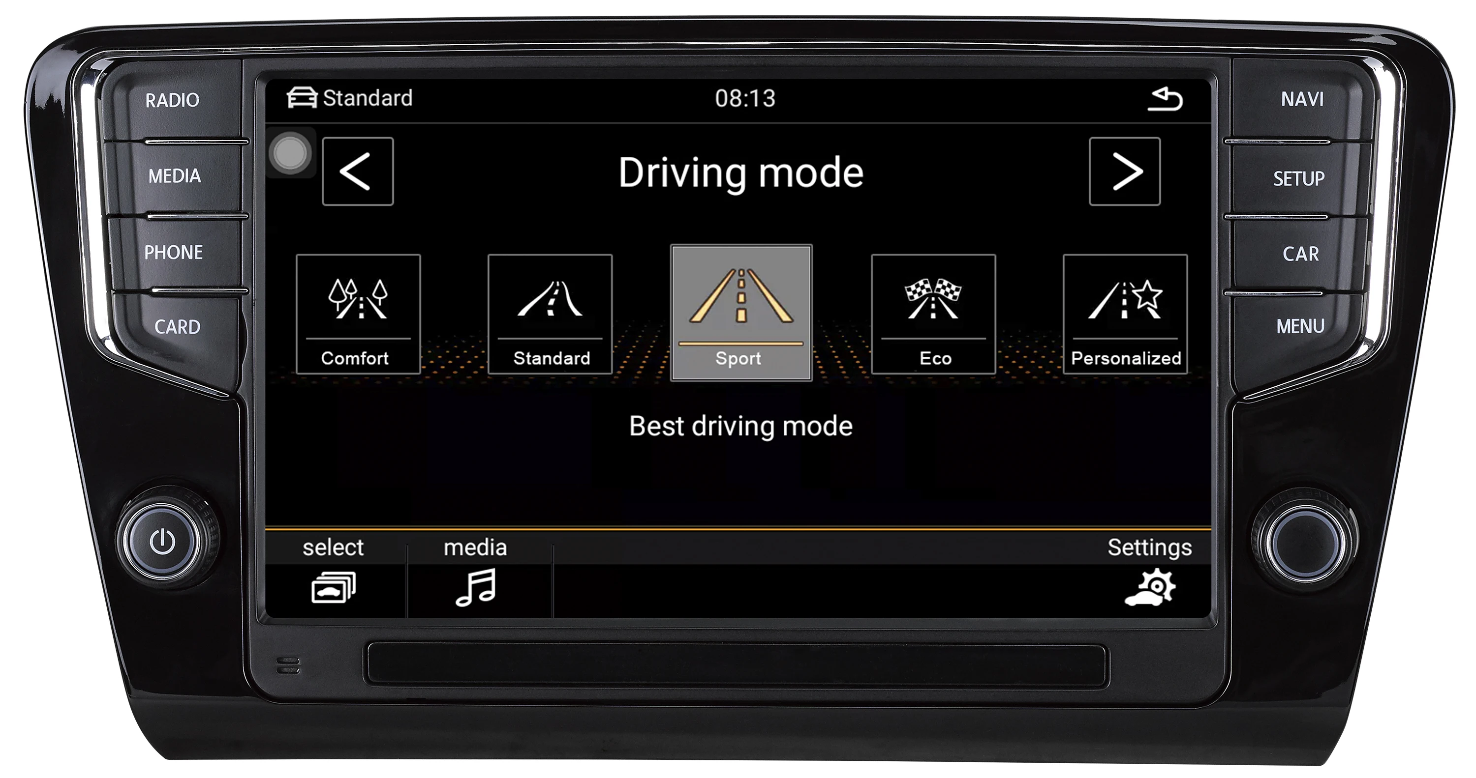 NaweiGe 9 дюймов MIB-IV Android Восьмиядерный 8,1 2+ 32 ГБ Автомобильный dvd для Skoda Octavia- Авторадио автомобильный мультимедийный плеер gps Стере