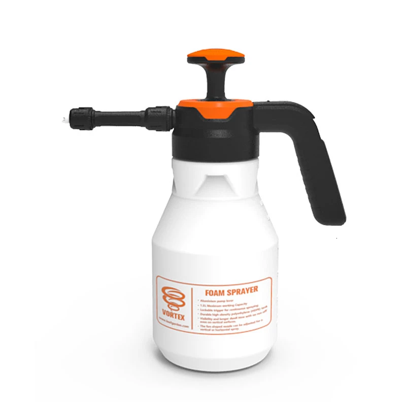 2L Plastic Foam Watering Can Pressure Type Small-scale Sprayer Car Cleaning High Pressure Watering Can Window Cleaning Tool-4