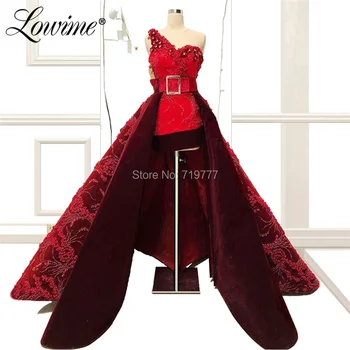 

High Low Prom Dresses Red Special Design Women Party Dress Evening Gowns 2020 Couture Robe De Soiree