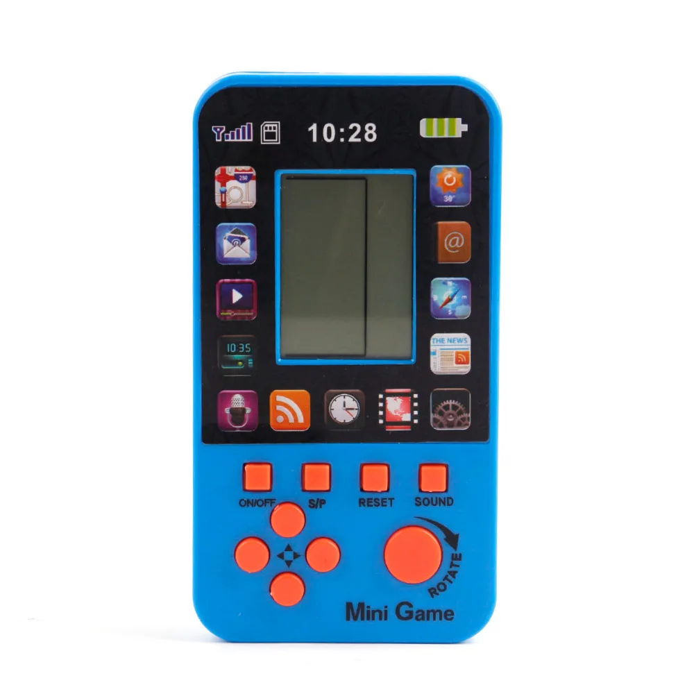 Детский Карманный игровой плеер консоль для детей 2 7 дюйма ручной карманные