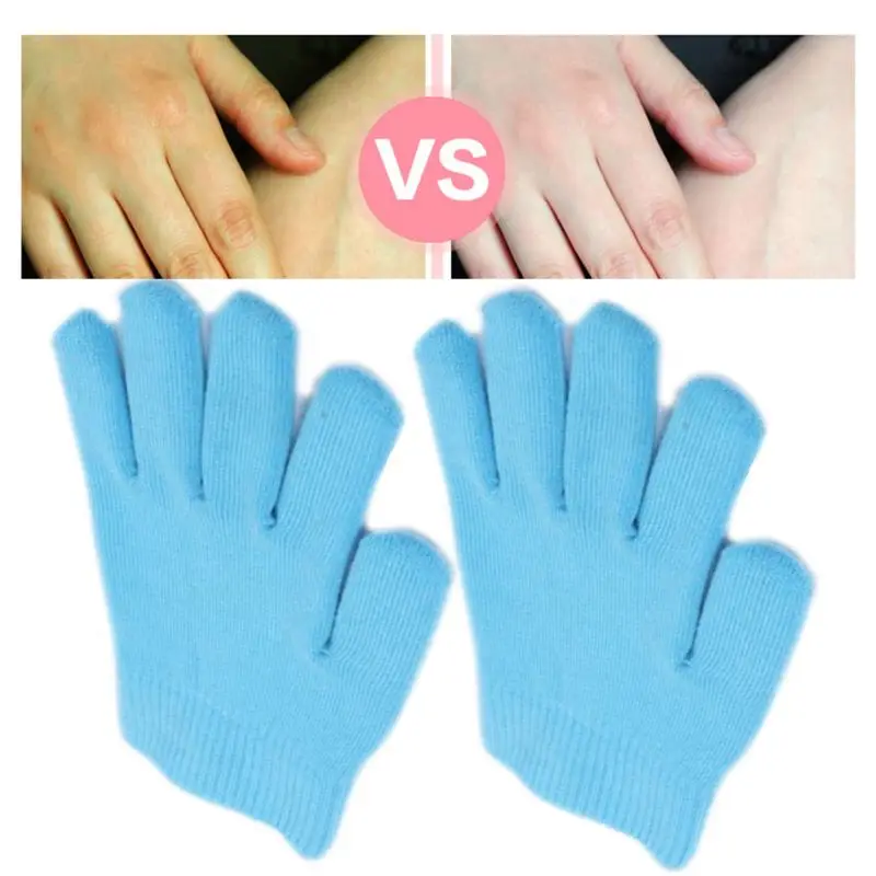 1Pair Gel SPA Moisturizing Gloves Soft Cotton Moisturizing Whitening Exfoliating Foot Mask Smooth Skin Care Dry Treatment Beauty