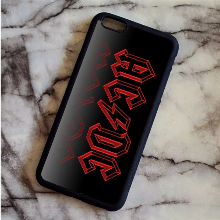 Многоцветный KETAOTAO ACDC чехол для телефона с австралийской рок-группой s для iPhone 4S 5C SE 5 5S 6 6S 7 8 Plus XR XS Max чехол из мягкого ТПУ резины силикона - Цвет: Многоцветный