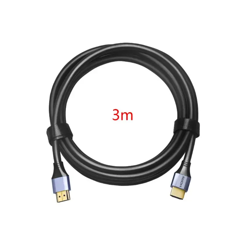 3m HDMI 2,1 кабель 8K Hd 48 Гбит/с HDR ARC видео ПВХ шнур сплиттер для ТВ проектора - Цвет: 3m