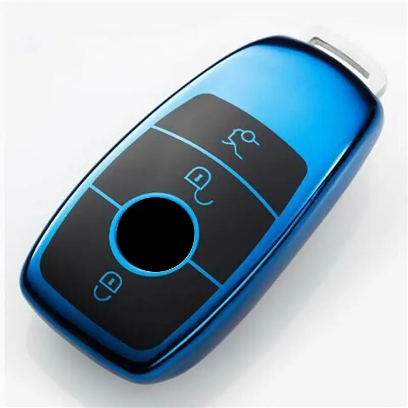 Cover chiave telecomando per Mercedes Benz classe E S E300 E400 2017 2018 W213 - Haa9ecad7d3514bf2be2385f8d83c0790L