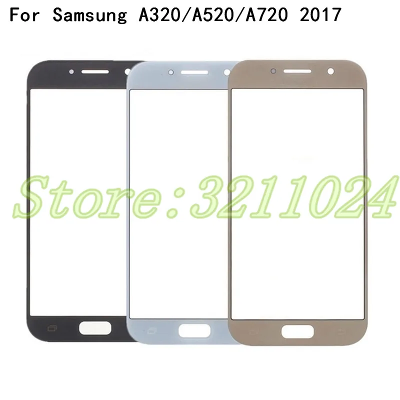 Для Samsung Galaxy A3 A5 A7 2017 A320 A520 A720 сменная панель сенсорного экрана ЖК передняя внешняя