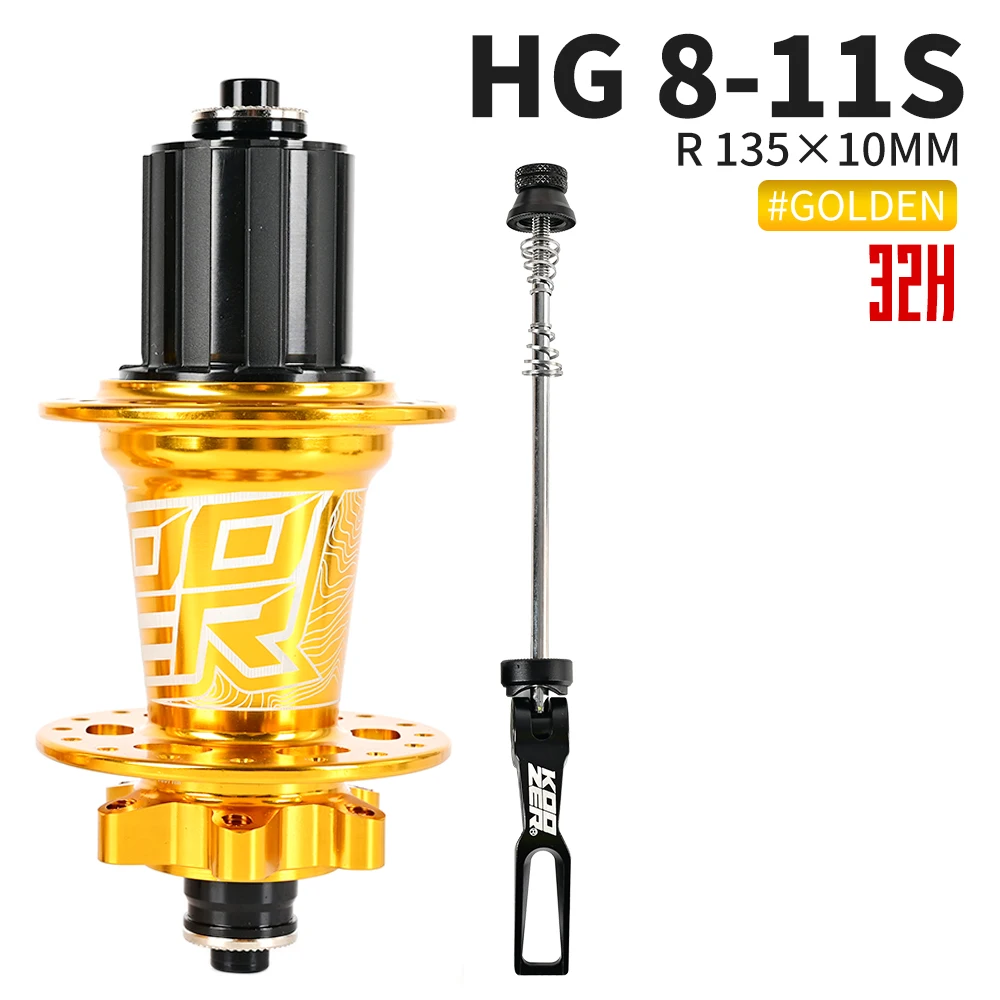 KOOZER WM490 ピンク ハブ 未使用 クイック 100/135 32h