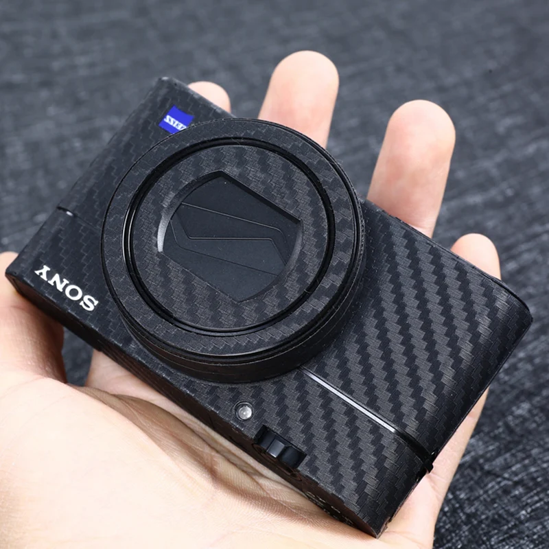 Наклейка из углеродного волокна для корпуса камеры Sony RX100 VII RX100VII RX100M7 RX100VI