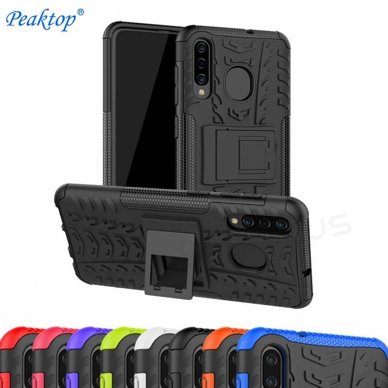 

For Samsung Galaxy M10 M20 M30 A10 A20 A30 A40 A70 A60 A20E Case Hard Plastic Soft Silicone Hybrid Armor Stand PC TPU Cover Capa