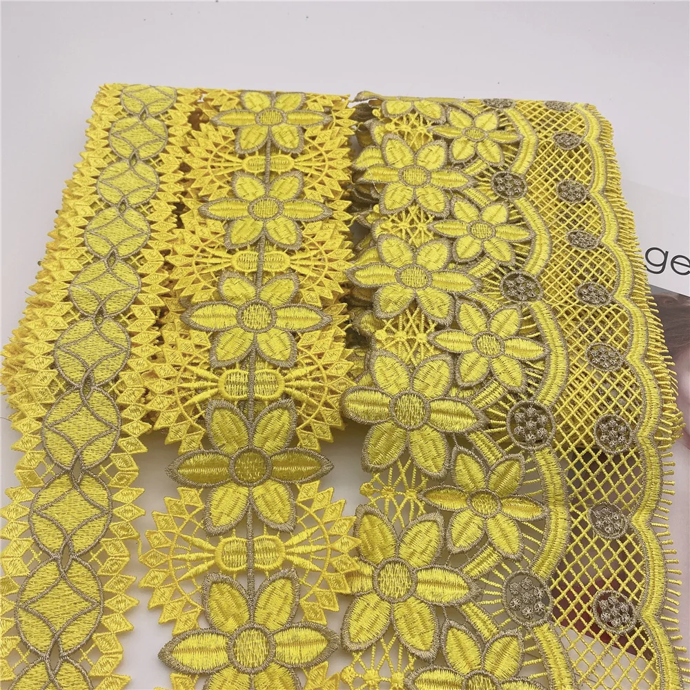 16colors in stock  Wholesale new Polyester Venise Lace suit african lace for wedding DIY crafted