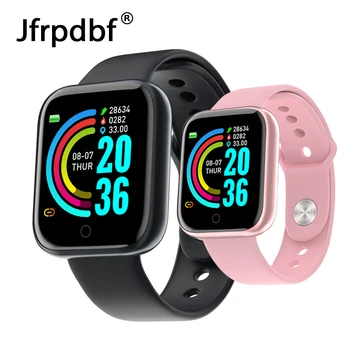 

2020 Smart Watch Women Men Smartwatch For Android IOS Electronics Smart Clock Fitness Tracker Silicone Strap Smart watch Hours