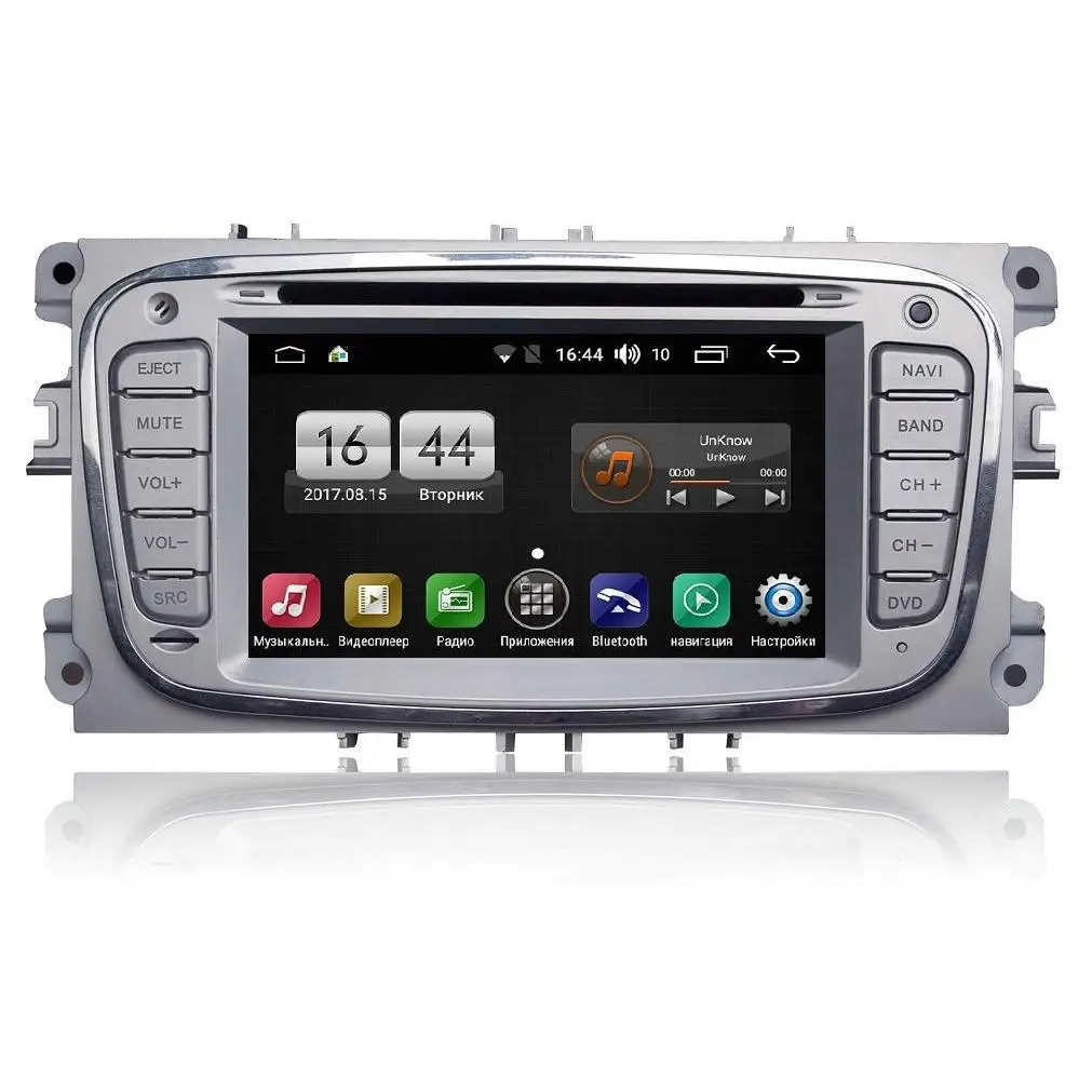 Автомагнитола FarCar s170 Ford Focus, Mondeo, C-Max, Galaxy Android(L003)(+ Камера заднего вида в подарок