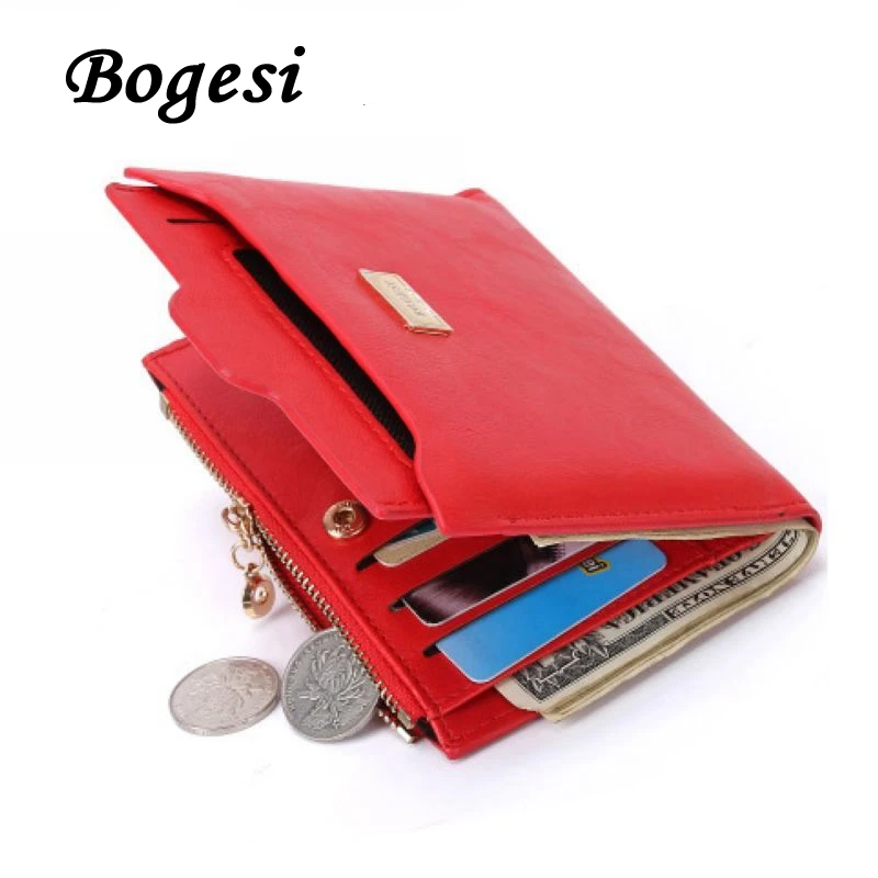 

2019 Fashion Zipper Women PU Leather Purse Wallet Coin Card Holder Photos Holder Female Purse Clutch Wallets For Women DB5700