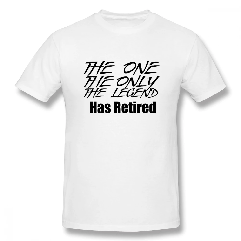 

2019 funny tee cute t shirts Retirement Gift One Only Legend Has Funny Retired Gag Gift men short sleeves cool t shirt