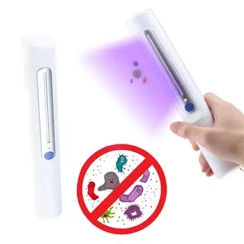 

Portable UV-C Ultraviolet Sterilizer Lamp Handheld Sterilizing Rod Household UV Wand Disinfection Stick UV Disinfection Light