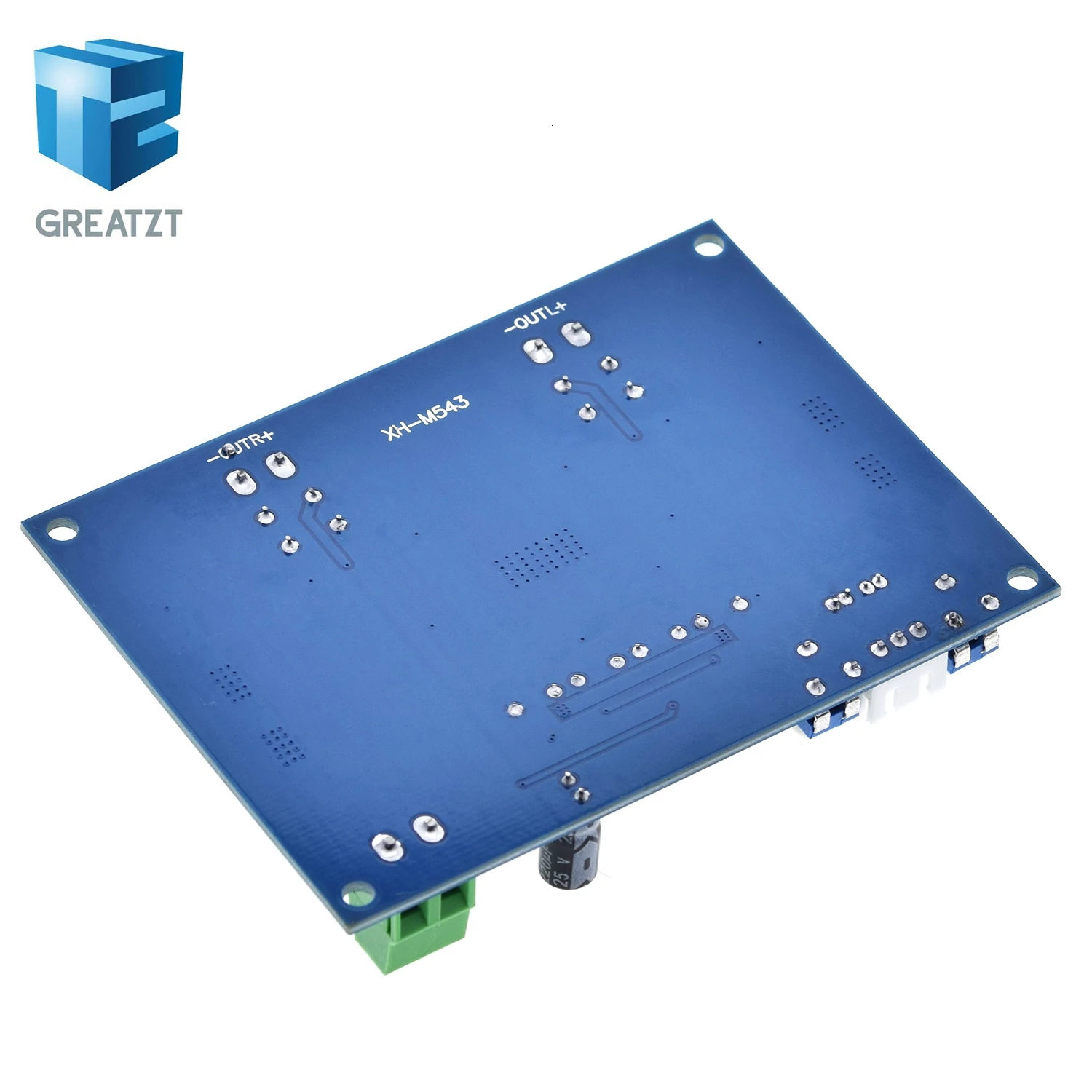 GREATZT DC 12 В 24 в 120 Вт* 2 TPA3116 D2 двухканальный цифровой усилитель мощности