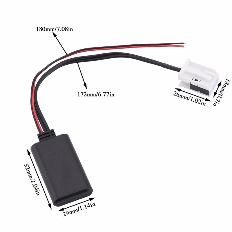 Модуль Bluetooth NS для VW MCD RNS 510 беспроводной стереозвук с адаптером 5 0 кабель Aux RCD 200 210