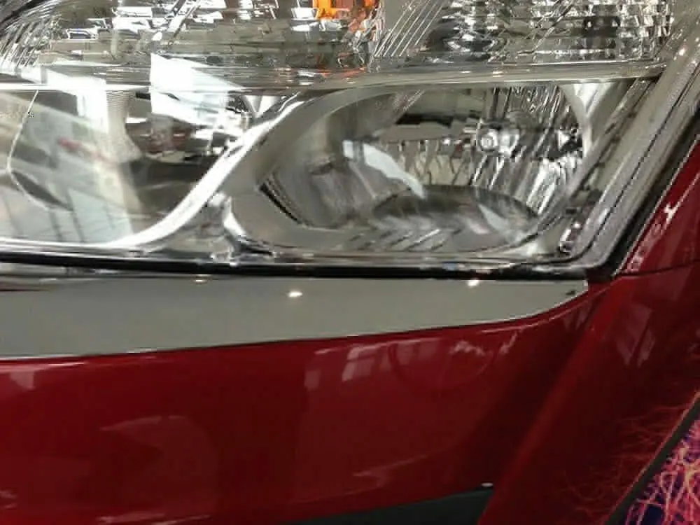 Для Chevrolet Модель Holden Trax хромированные передние фары Крышка для бровей Автомобильные модификации автомобильные аксессуары Высокое качество