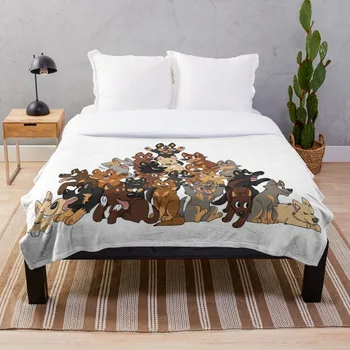 

Kelpie Pile Throw Blanket Soft Sherpa Blanket Bed Sheet Single Knee Blanket Office Nap Blanket