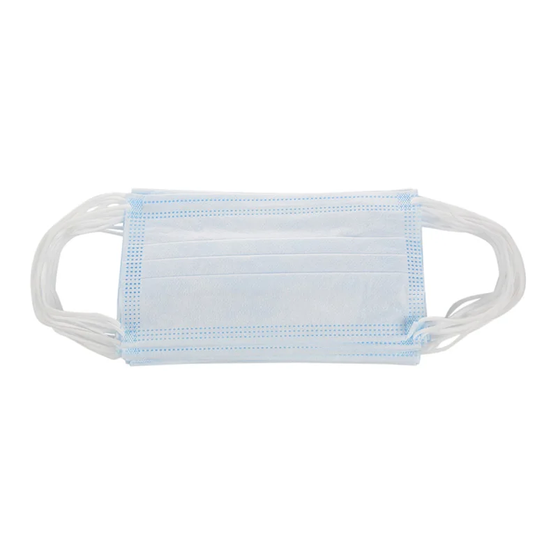 

100 Pcs Solid Color Face Mouth Masks Non Woven Disposable Anti-Dust Earloops Masks