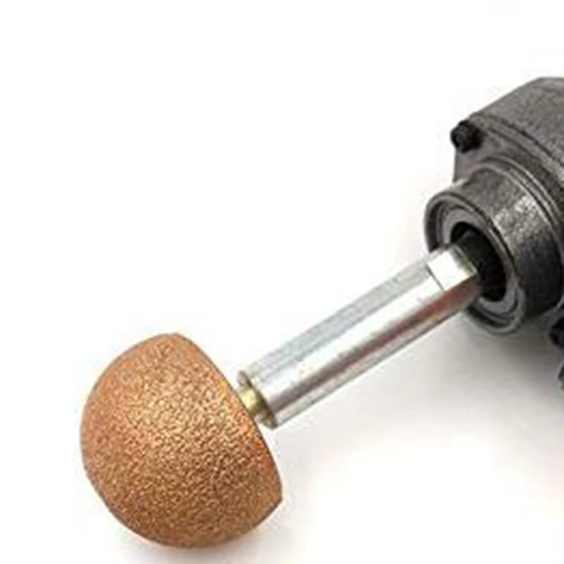 Diameter 35Mm Vacuum Brazed Diamond Polishing Grinding Head M10 Thread Diamond Burrs For Pebble Stone Marble Granite Brick Too
