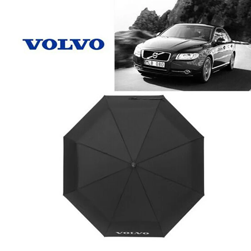 Для Volvo зонтик автомобиля логотип складной большой качество Brolly подарок зимний карман