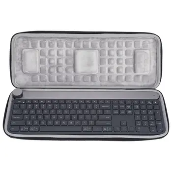 

2020 Hard Case For L-ogitech Craft Advanced Wireless Keyboard Travel Carrying Protective Storage Bag 46*17.5*4.5CM
