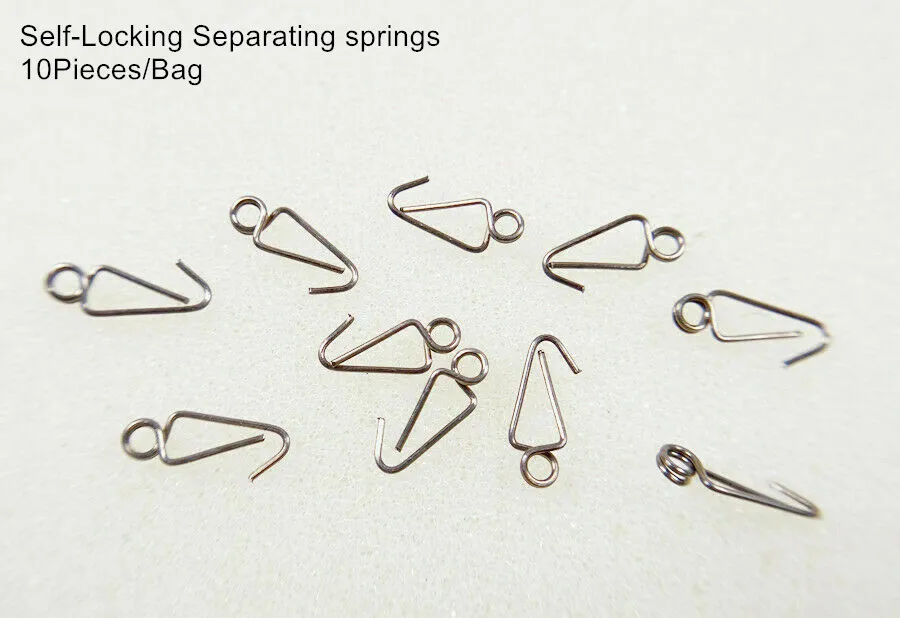 10 1000Pis Dental Separator Orthodontic Self Locking Separating Springs