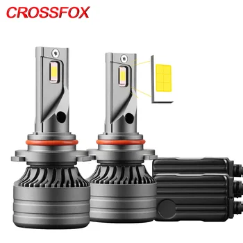 

CROSSFOX LED Auto Bulbs H7 H11 9005 9006 H1 H4 LED Car Headlight Canbus 60W 12V 6000K 12000LM Lamp for Cars Running Fog Lights