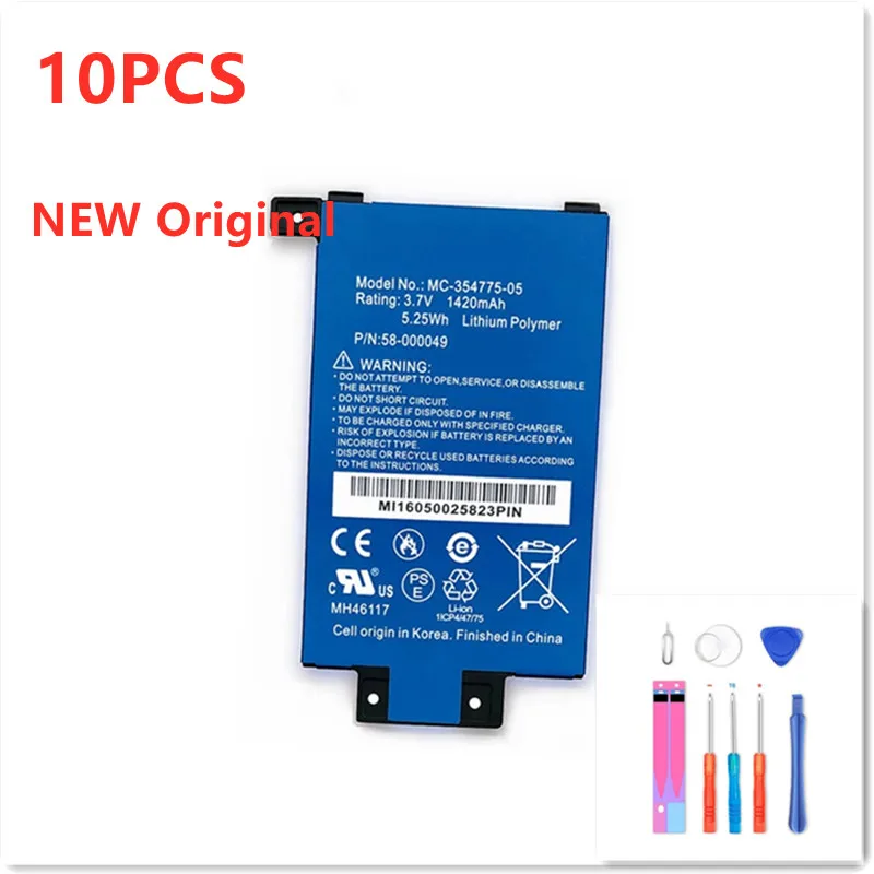 

10 шт./1420 мА · ч 58-000049 фотолампы для Amazon Kindle PaperWhite 2/3 KPW3 KPW2 Tab Tablet электронная книга аккумулятор