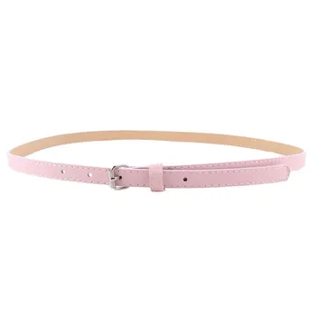 

Belt Woman Girl Candy Colours Strap PU Leather Waistband For Dress Shirt
