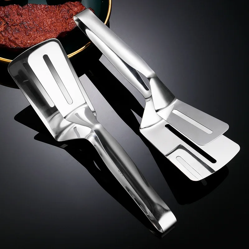 

304 Stainless Steel Food Clip Household Kitchen Simple Multi-functional Food Clip Food Clip Creative Steak Clip