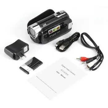 

Mini Portable 2.7 Inch Digital Video Camera Camcorder TFT LCD Screen Full HD 16x Zoom DV Professional Camera COMS Video Recoding