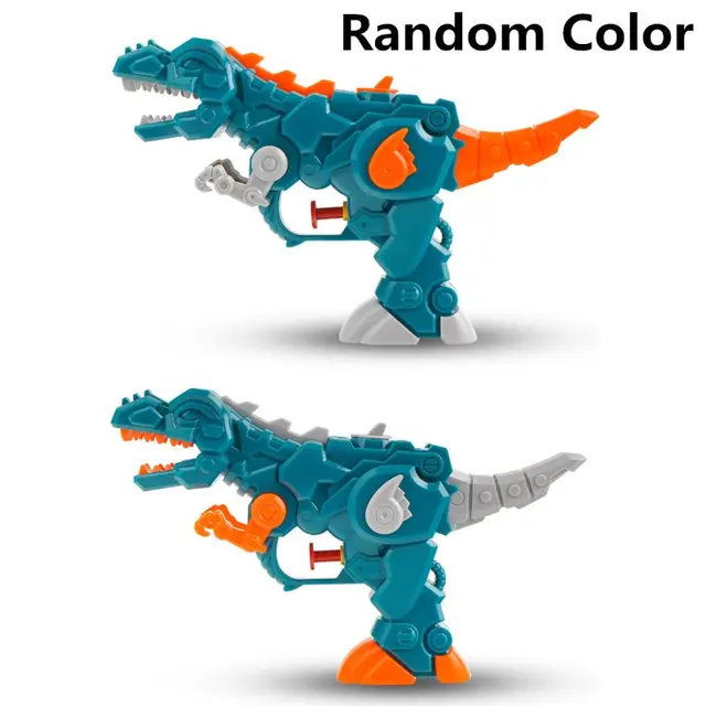 Robot Dinosaur Water Guns Toys Kids Squirt Gun For Child Summer Beach Swimming Pool Blaster Gun Portable 2