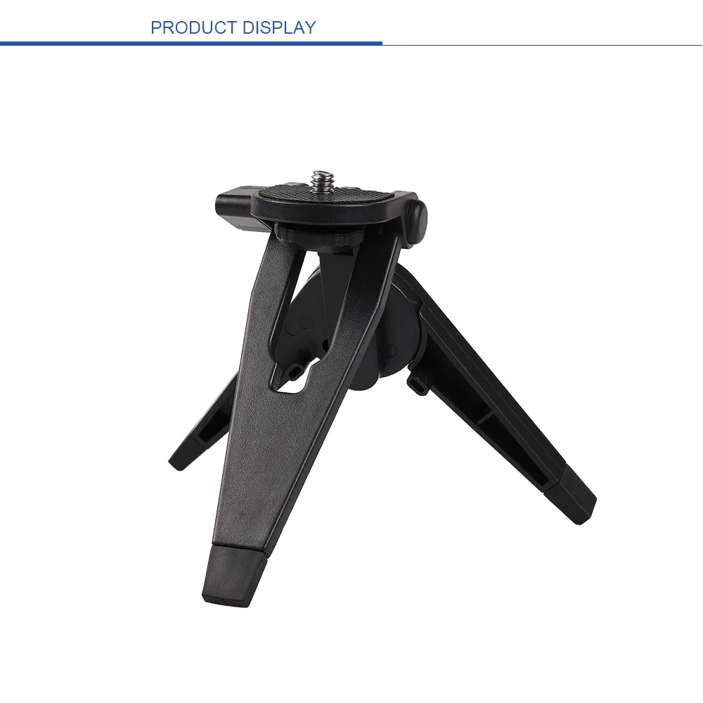 Mini Tripod Foldable Table Stand ABS Phone Holder For Camera Cellphone iPhone Gopro Accessories