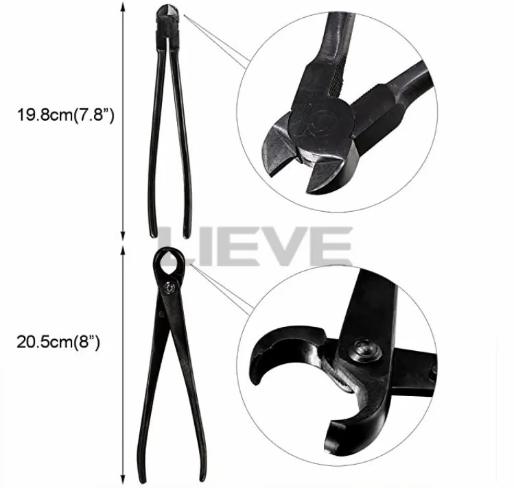 £19.99 Bonsai Pruning Tool Set Shear Garden Extensive Cutter Carbon Steel