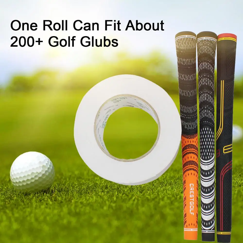 CRESTGOLF Двусторонняя рукоятка для гольфа, рукоятка клюшек для гольфа, монтажная рукоятка для гольфа, полоска для клюшек, клейкая лента, " x 36 ярдов, кропильные полосы