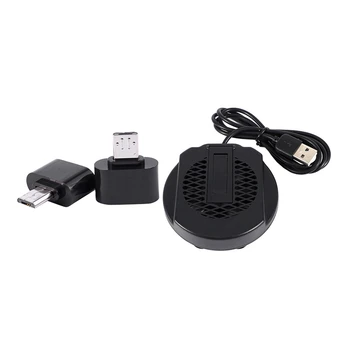 

2Pcs Micro-USB Male to USB 2.0 OTG Adapter Converter & 1 Pcs Mini Mobile Phone Cooling Pad Gaming Cooler Radiator