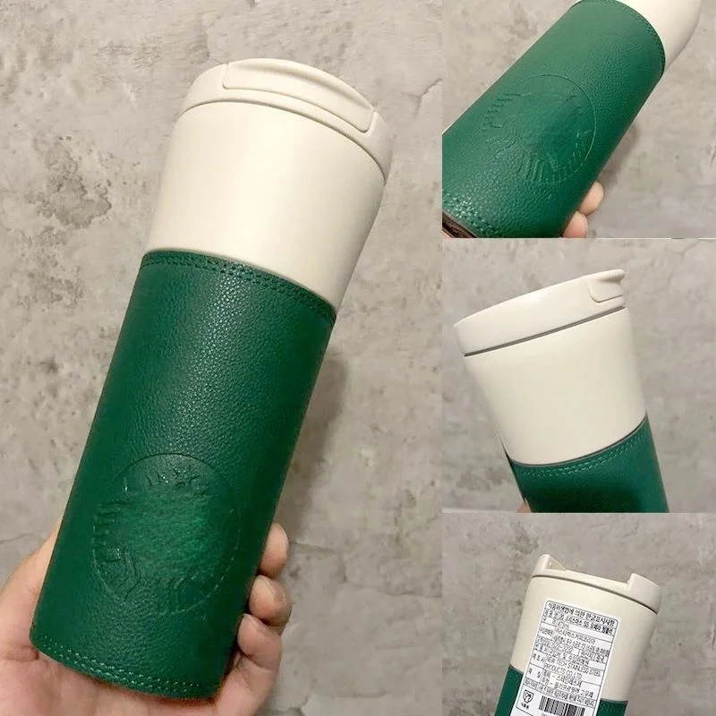 green Leather case