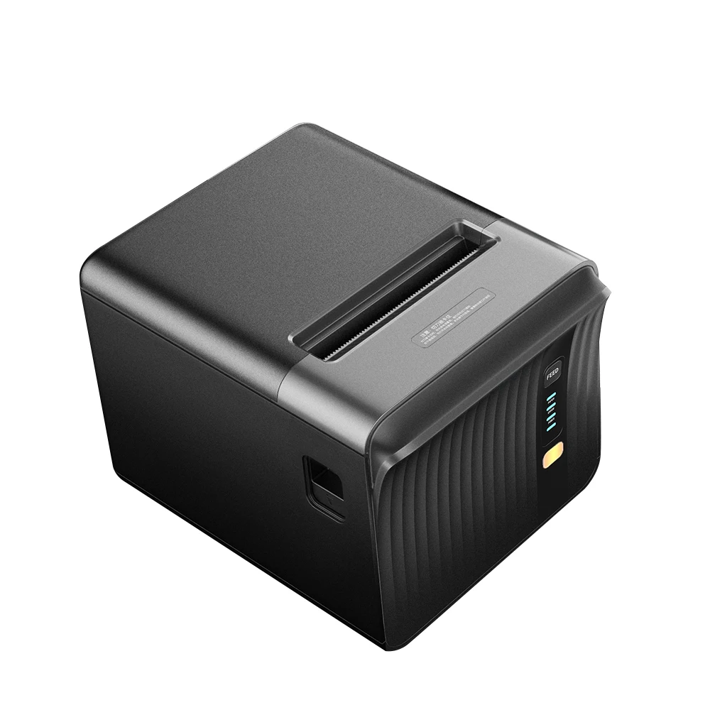 Portable P80A 80mm POS Printer Desktop Receipt Thermal Printing Auto Paper Cut Wall-Mounting Black | Компьютеры и офис