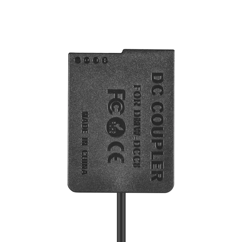 Andoer DMW-DCC8 соединитель постоянного тока USB Мощность адаптер Камера Зарядное устройство для DMC-FZ200 DMC-FZ1000 DMC-GH2 DMC-G5 Lumix GX8 G85 и т. д