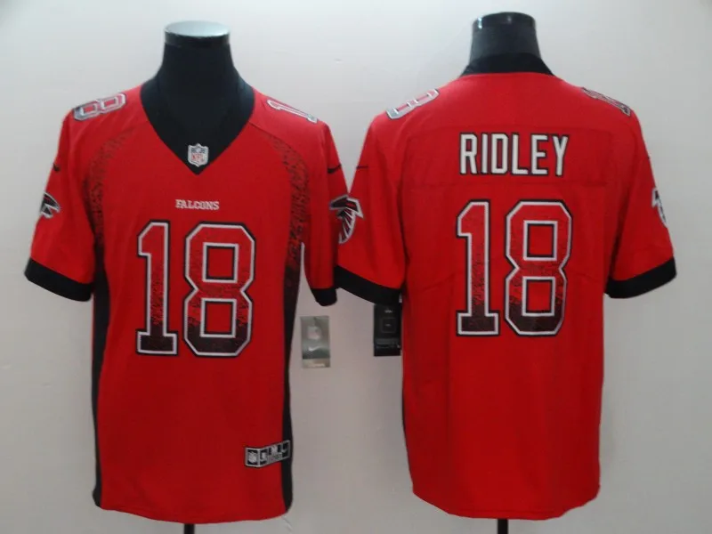Men Мужская трикотажная одежда Atlanta Calvin Ridley Falcons - Color: Men