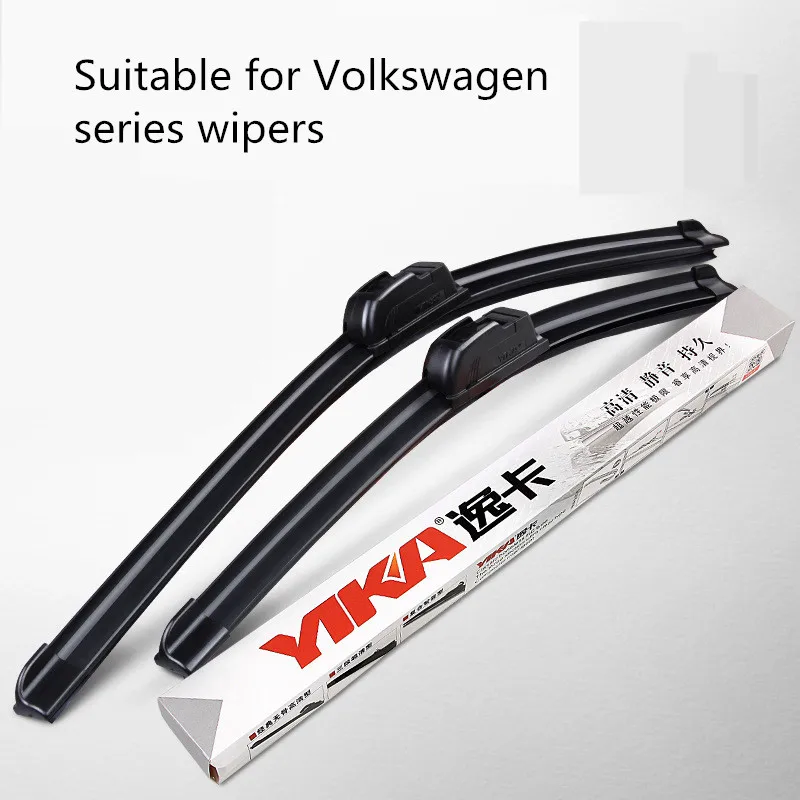 

2Pc U-type/Dedicated Interface Car Front Wiper Blade Universal Durable Boneless Windscreen Wiper For Volkswagen Lavida 2008-2019