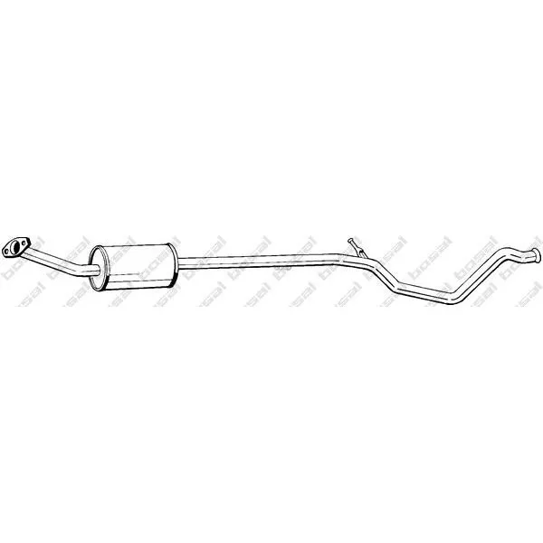 Глушитель Средняя Часть Peugeot 307 1.6 16v Bosal арт. 288103