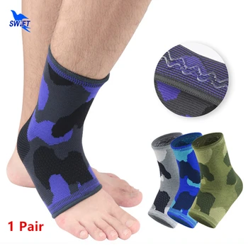 1 Paar Enkel Ondersteuning Compressie Voet Verstuiking Protector Enkelbrace Ondersteuning Ademend Enkel Sokken Voor Voetbal Basketbal Wandelen