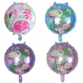 

50pcs 18inch Flamingo Foil Balloons Inflatable Helium Balloon Baby Shower Happy Birthday Party Supplies Wedding Decor Globos