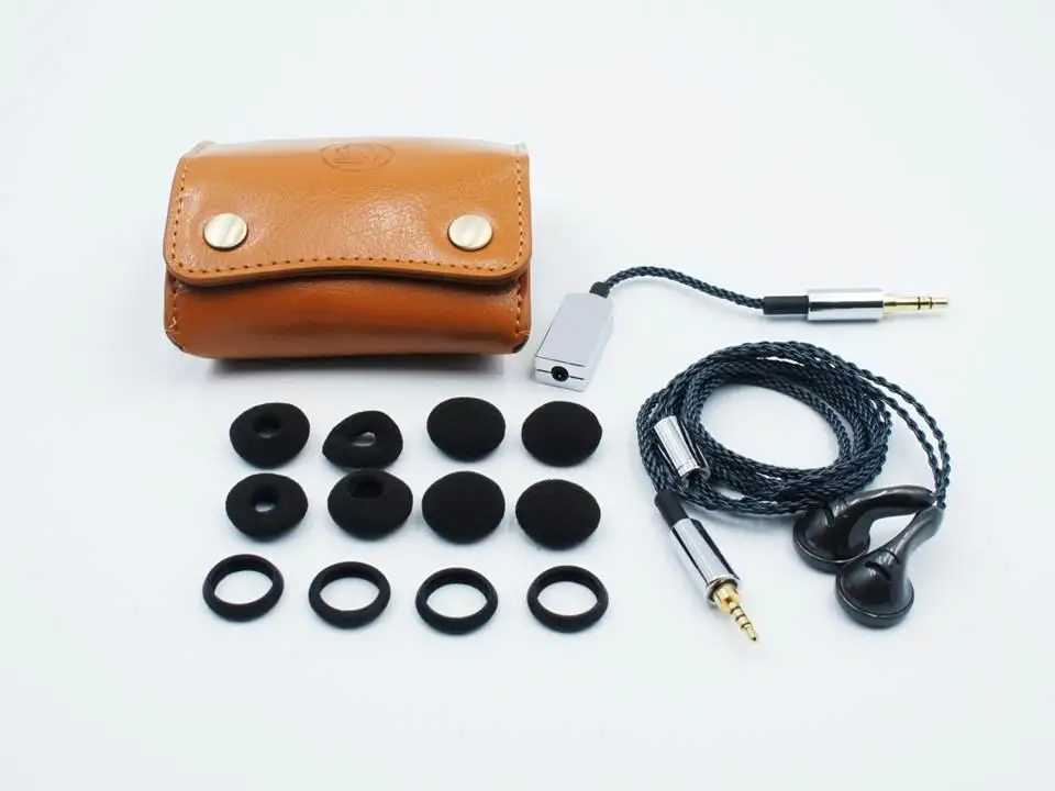 SimPhonio Dragon D3 Dynamic Driver Balanced HiFi Music Monitor DJ Studio Audiophile Earbuds Earphones Flat Head PK2 shozy BK