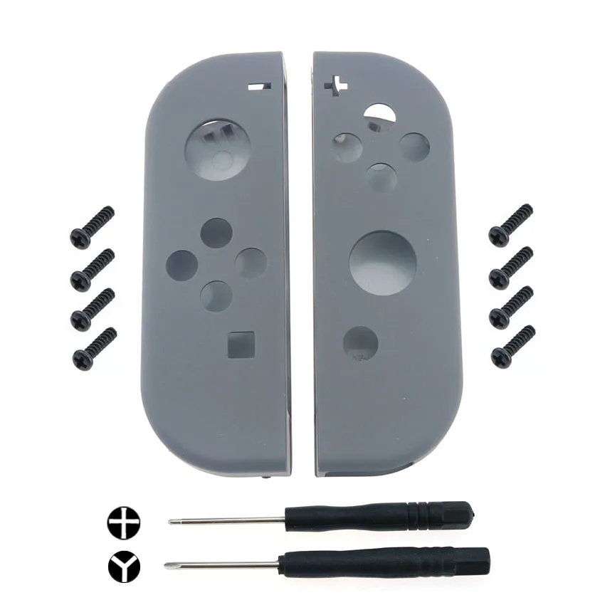 M Cltgxdd для nintendo Switch Joy-Con сменный корпус Оболочка Чехол для NS NX JoyCons чехол контроллера прозрачный синий розовый красный - Цвет: M