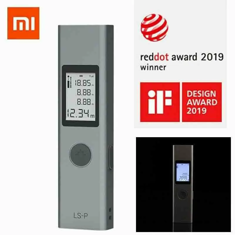 Новинка,, Xiaomi Duka, 40 м, лазерный дальномер, LS-P, USB, вспышка, зарядка, дальномер, высокая точность, измерение, дальномер