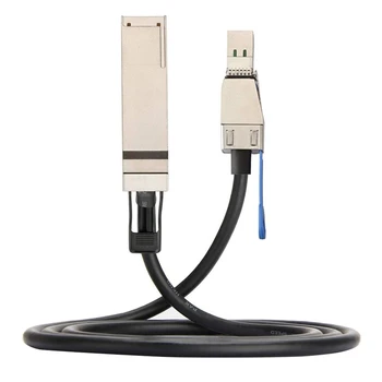 

40Gbps QSFP to Mini SAS HD SFF-8644 DAC Cable for Huawei H3C ZTE RIGOAL Routers Firewalls Network Cards
