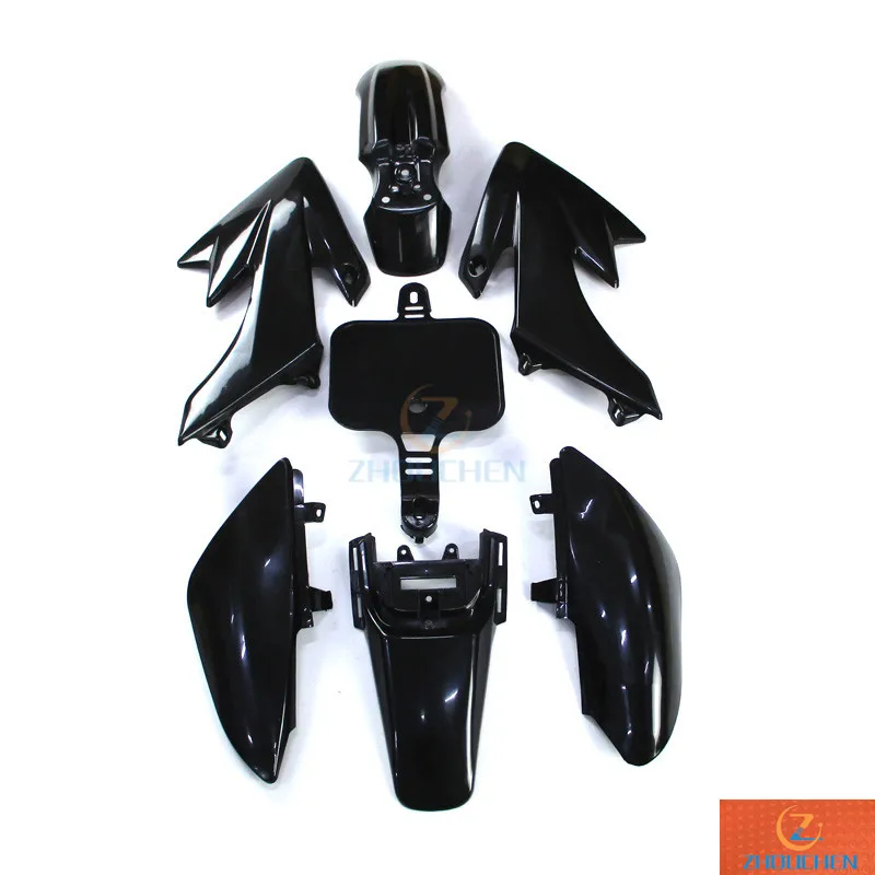 Черный обтекатель пластиковый Fender Body Kit Для CRF50 XR50 Thumpstar модели SSR и Pit Dirt Bike SDG DHZ GPX 50cc-160cc